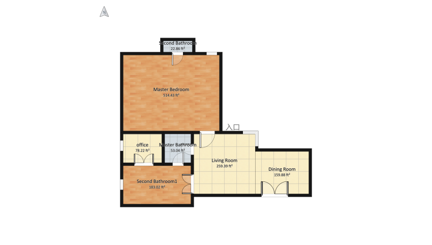 Dream home project floor plan 130.37