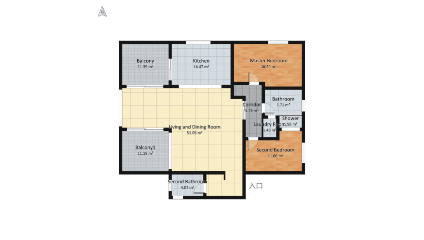 Cyril Home floor plan 153.2