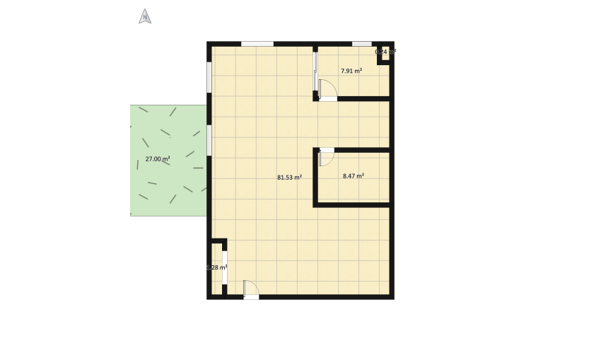 Loft floor plan 136.4