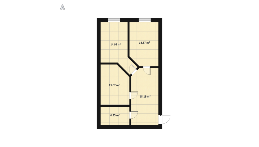 Copy of санузел замена-2 floor plan 78.91