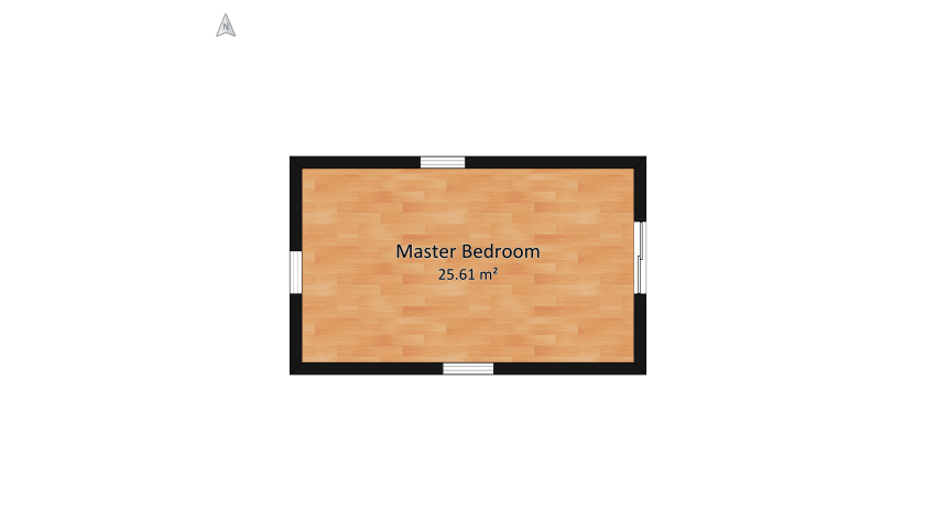 Yoni's Bedroom floor plan 28.19