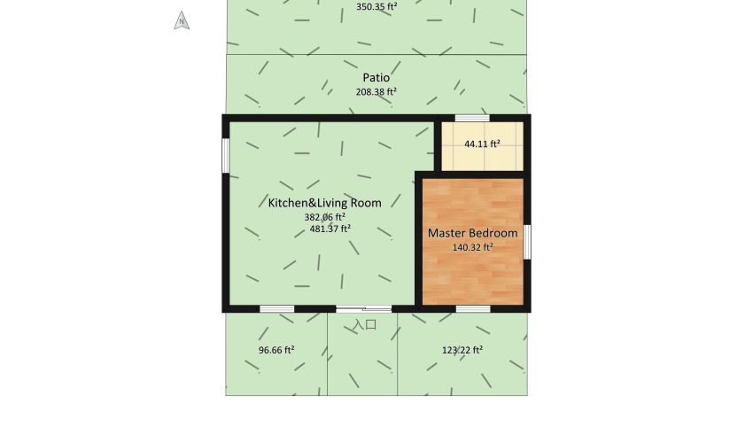 Mediterranean Style Home (Small) floor plan 175.58
