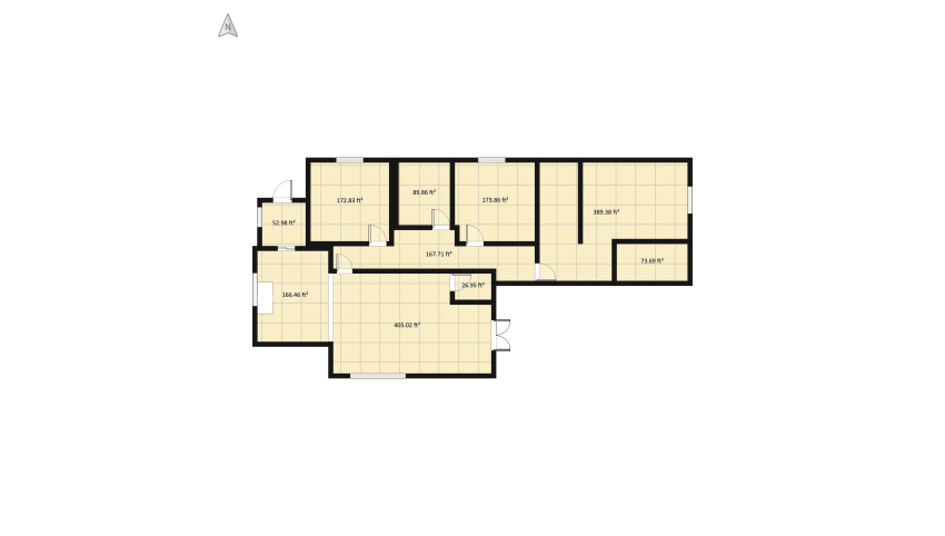 Close House floor plan 183.52