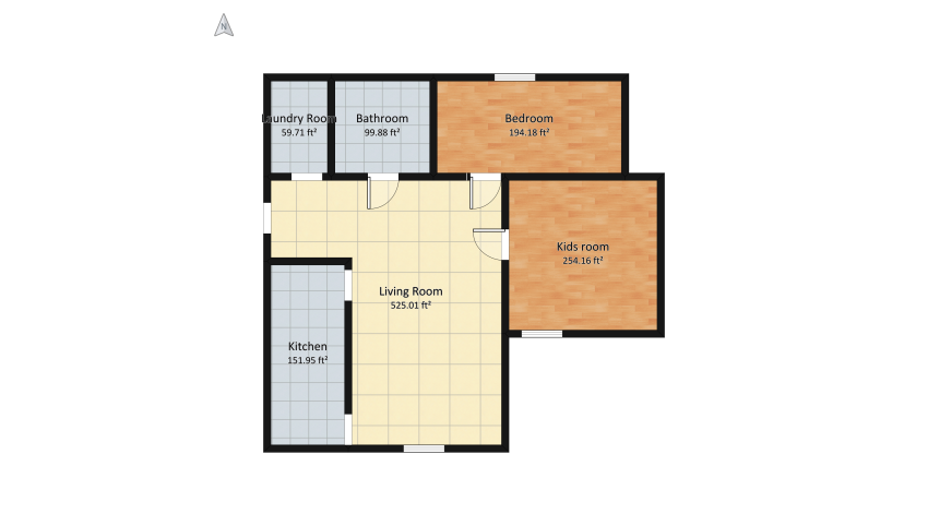 Jonathan's House Design floor plan 132.71