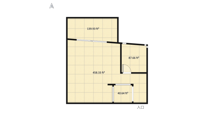 v2_Slanted Wall floor plan 131.73