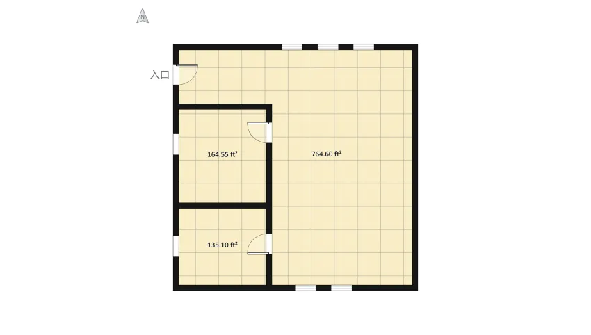 Casa floor plan 107.49