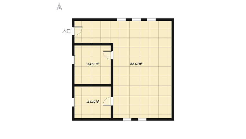 Casa floor plan 107.49