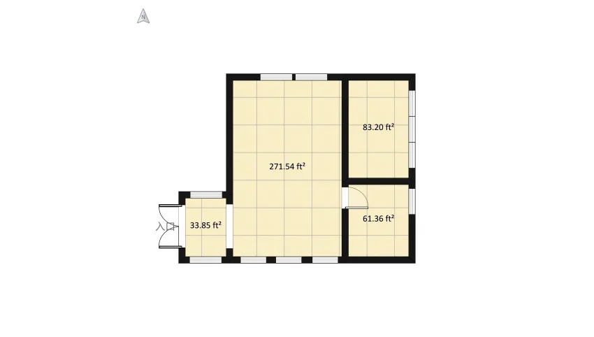 French apartment floor plan 47.91