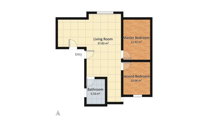 my flat floor plan 65.62