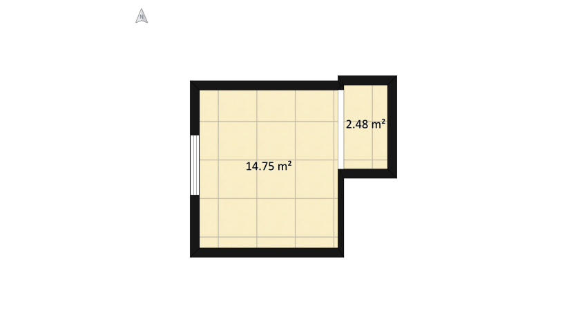 kitchen floor plan 19.69