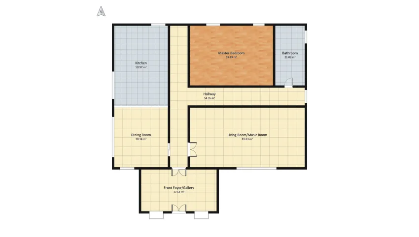 Eerie House floor plan 370.75