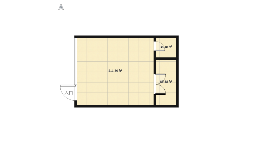 House 2 floor plan 65.29