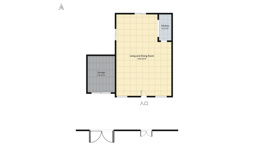 Suburban house floor plan 274.94