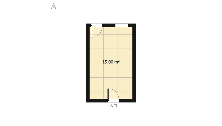 Small Kitchen Design floor plan 16.98