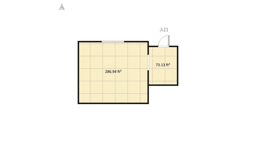 Cozy Livingroom floor plan 26.16