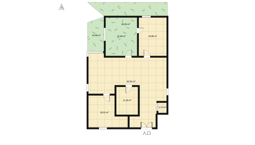 Lovely house floor plan 206.83