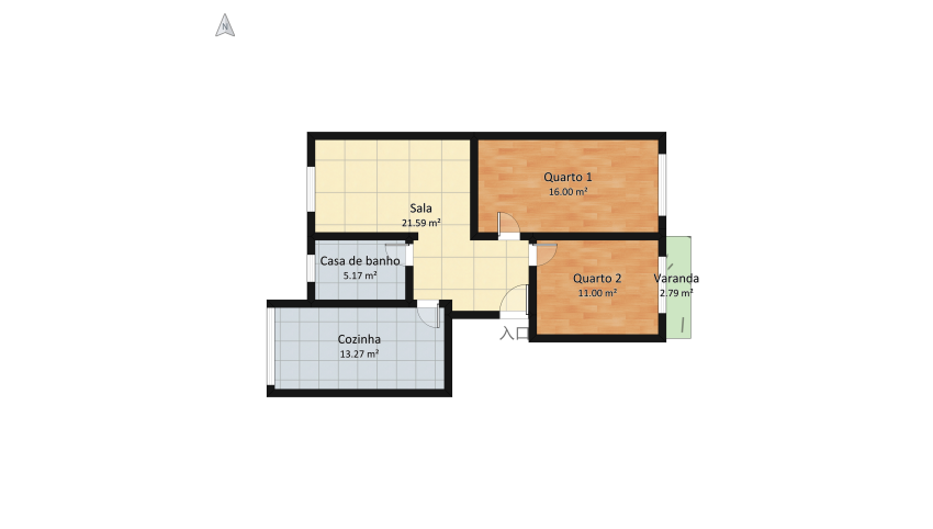 SeixalInvest-Apartamento floor plan 79.63