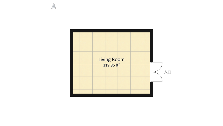 Haylee - Living Room floor plan 32.41
