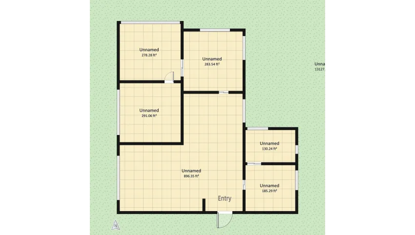 【System Auto-save】Full House floor plan 165.86