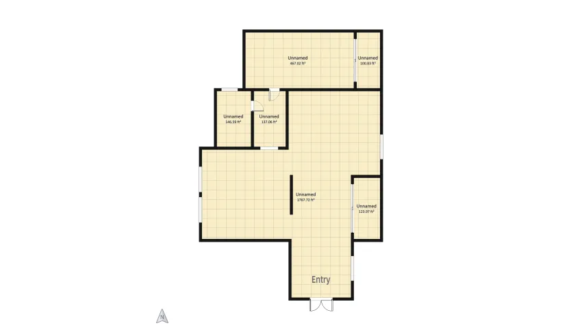 Family rooftop floor plan 371.89