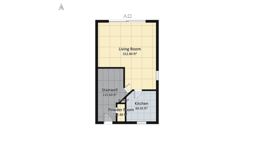 #StPatrickContest_JKB_modern living floor plan 54.32