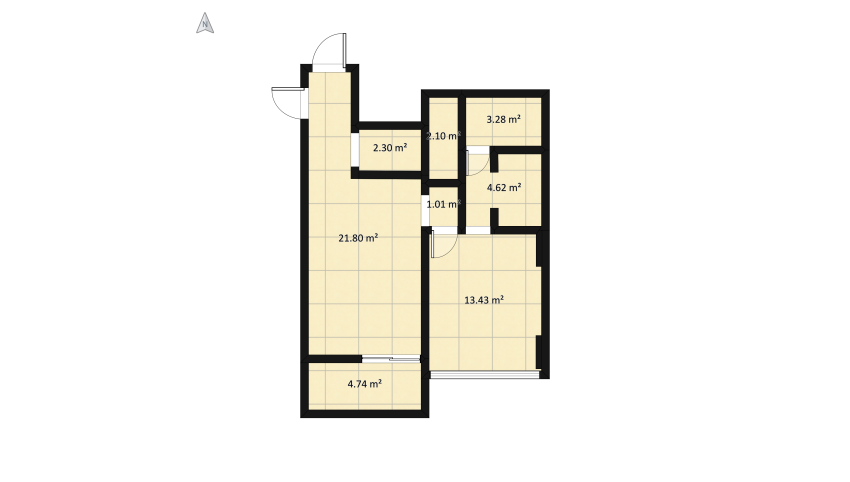 unnamed floor plan 64.07