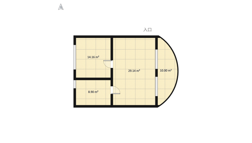 Apartment_N.01 floor plan 60.14