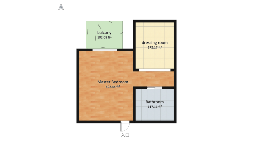 master bedroom floor plan 83.04