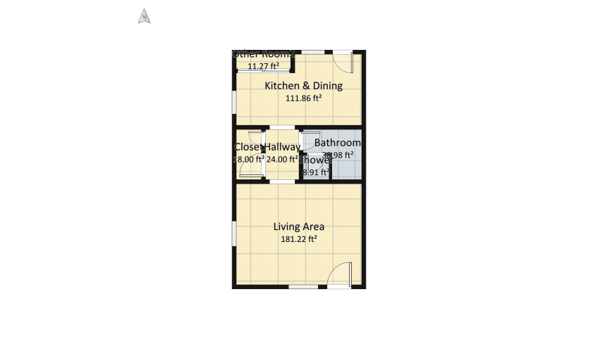 Dyer Apartment Project floor plan 40.44