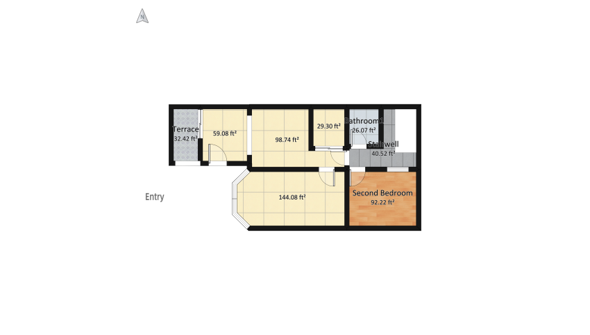 3 floor house floor plan 188.02