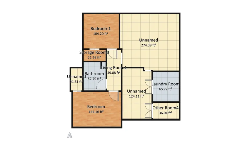 modern home floor plan 262.53