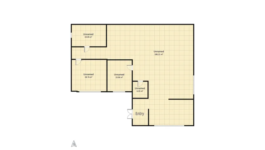 Apartamento de estilo escandinavo  floor plan 528.1