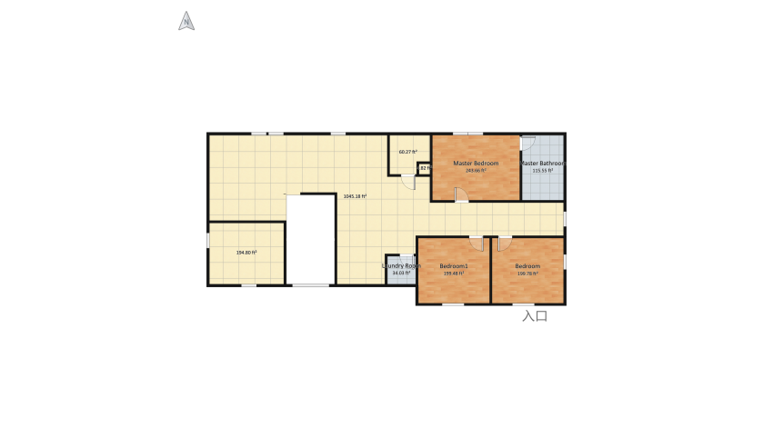 Large suburban home floor plan 453.24