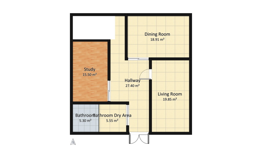 Home floor plan 162.88