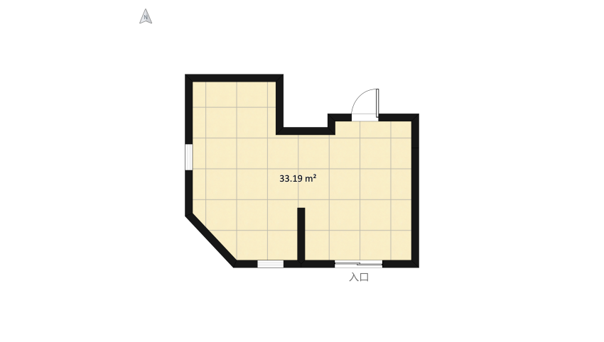 ROOM  floor plan 36.76