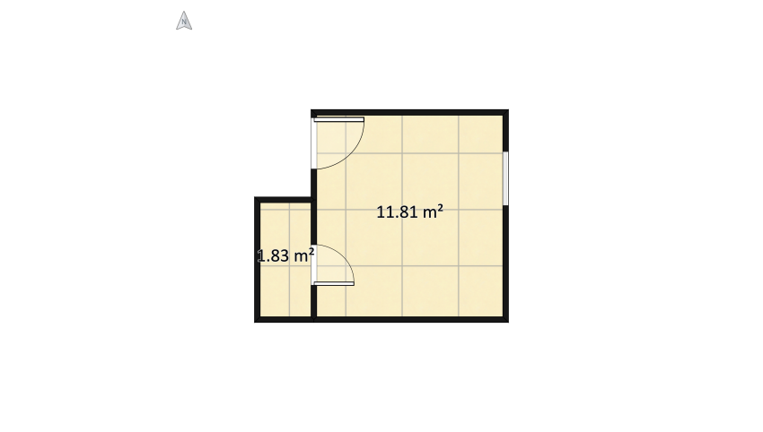 Техасс кабинет +гостевая floor plan 14.59