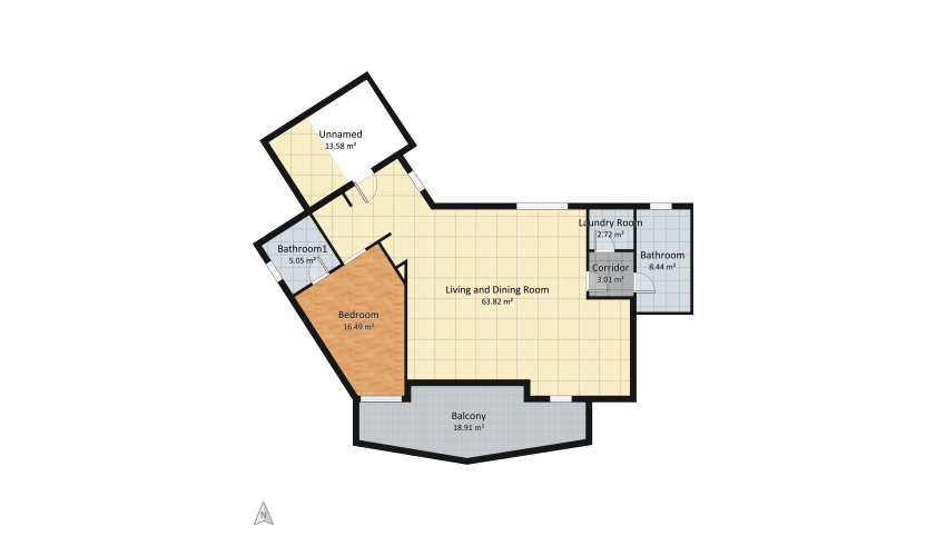 Room 3 - Holiday dream floor plan 244.5