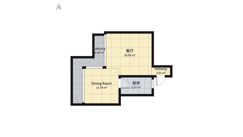 The Beginner Guide -  moi floor plan 59.87