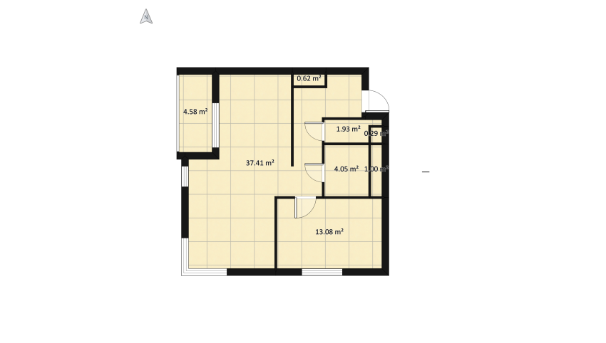 Одинцово floor plan 71.52