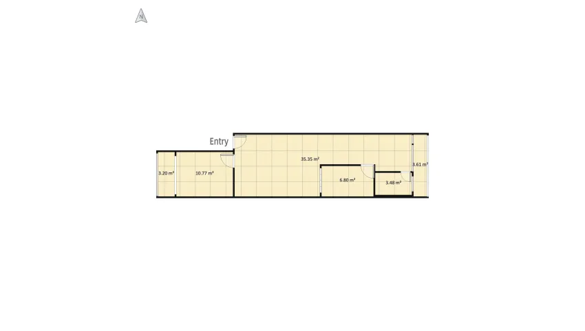 323F-放樣後廁所尺寸-for 燈光繪圖 floor plan 67.36