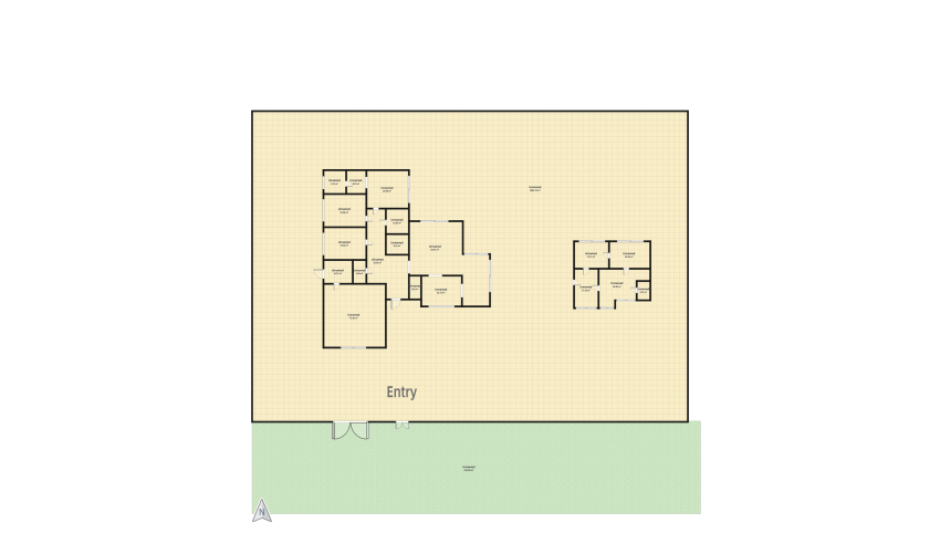 House with the Dentist's Office in the Garden floor plan 3949.07