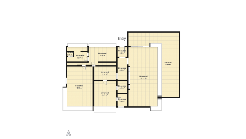 penthouse apartment floor plan 277.03