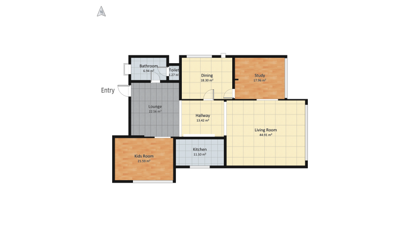 10 Three Bedroom Modern Luxurious Design floor plan 327.21