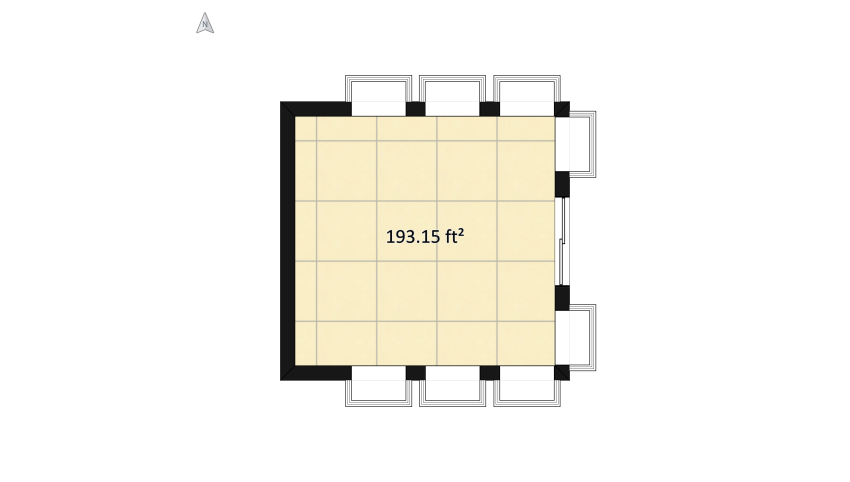 The Boho Bedroom floor plan 20.04