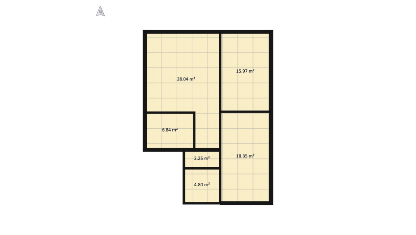 unnamed floor plan 84.64