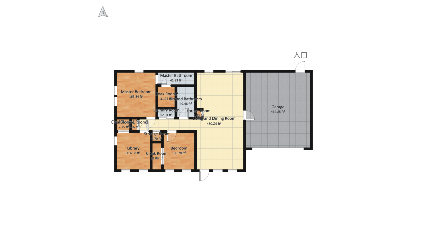 house? floor plan 160.76