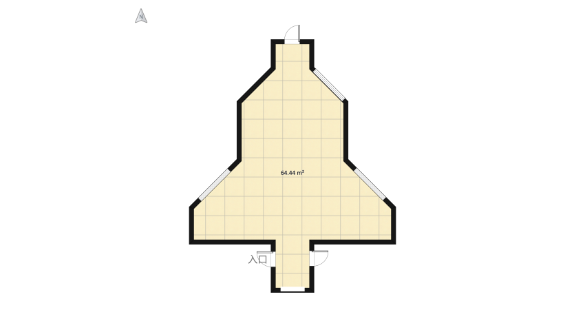 Simplicity floor plan 69.4