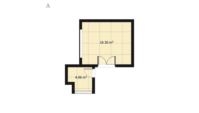 Spa-like bathroom floor plan 23.45