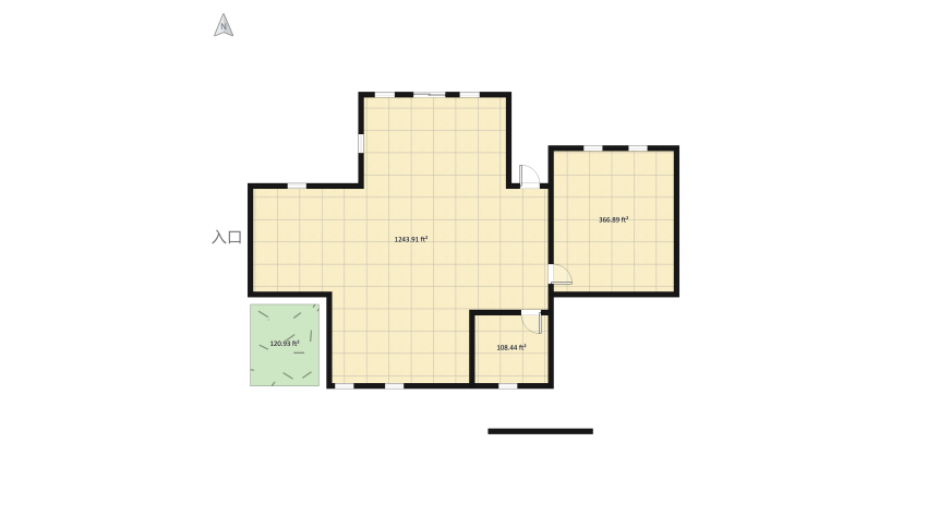 House 1 floor plan 181.73