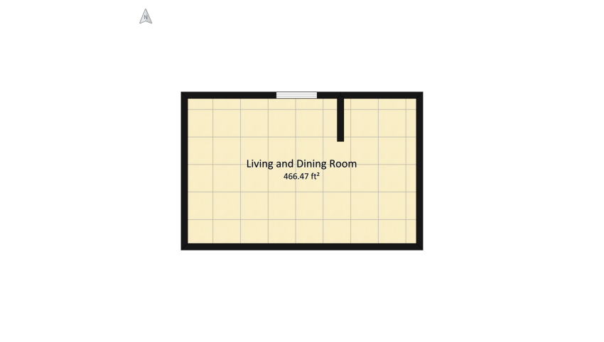 Autumn Kitchen and Living floor plan 47.03